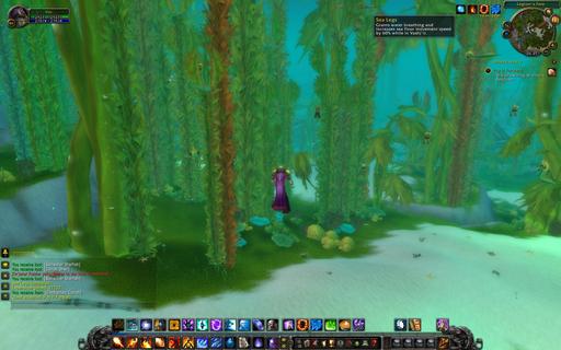 World of Warcraft - Записки бета-тестера Cataclysm. Vashj'ir. Kelp Forest.