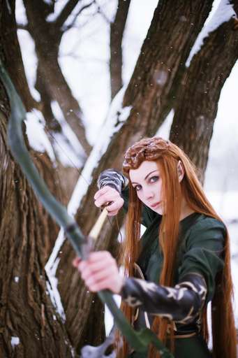 Про кино - Cosplay - Tauriel the hobbit desolation of Smaug